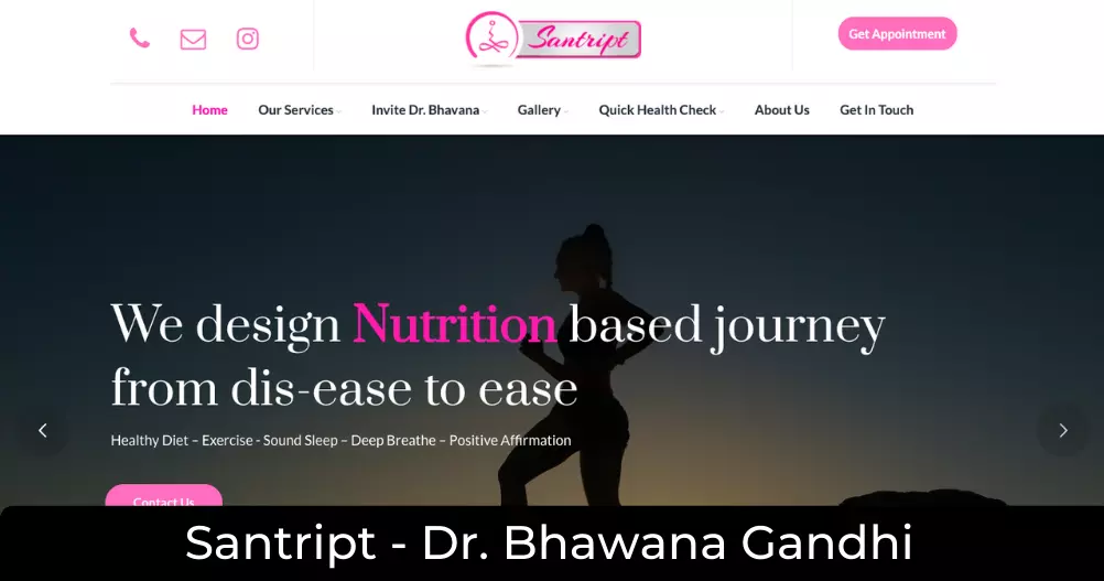santript-bhawana-gandhi-website-design