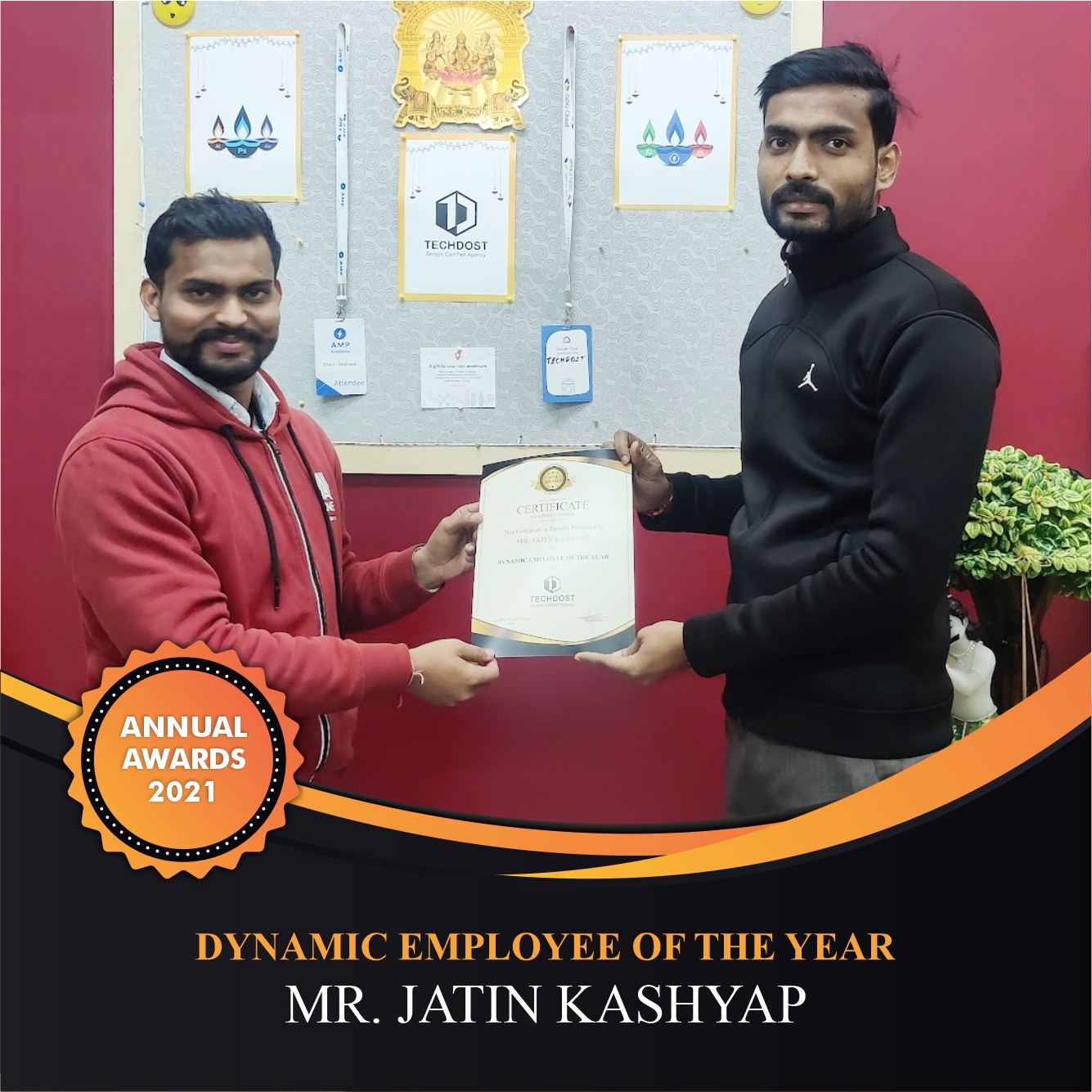 Dynamic Employee of The Year - Jatin Kashyap