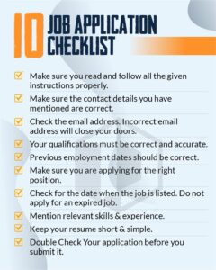 10 Essential Tips To Consider While Applying For A Job