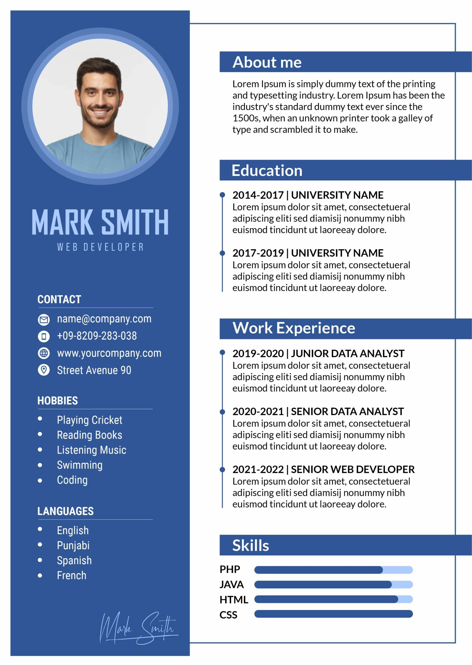 mark-smith-resume-demo-difference-cv